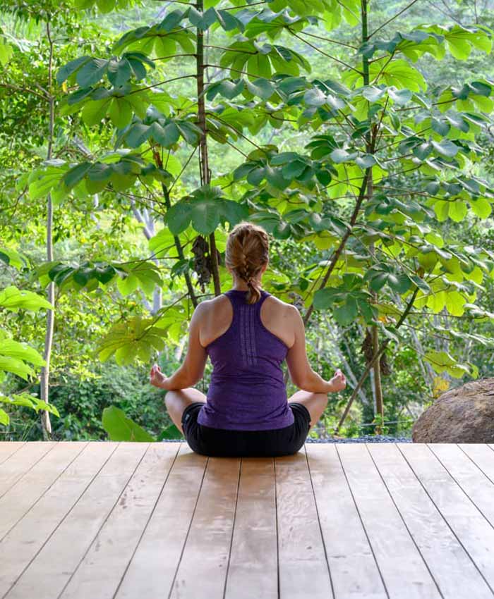 Woman-on-yoga-platform
